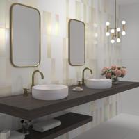 Wandtegel Dune Flat Iris Satin 7.5x30 cm Dune Ceramics - thumbnail