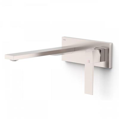 Wastafelmengkraan Inbouw Tres Slim Exclusive Rechte Lange Uitloop en Hendel RVS Wastafelmengkraan Inbouw Tres Slim Exclusive Rechte Lange Uitloop en Hendel RVS