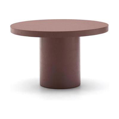 Kave Home Ronde Eettafel 'Aiguablava' Beton, 120cm, kleur Terracotta