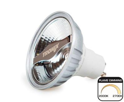 LED Spot AR70 6W 2000-2700K Tunable 24° GU10 Dimbaar | Tronix | Spotjes in plafond | Inbouwspots | Spotjes woonkamer | Led spots | Tronix | Spotjes in