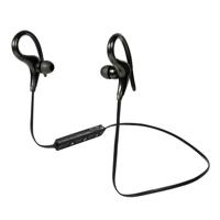 AiWei BT-01 Wireless Bluetooth Earphone with Microphone Hook Sports Earphone(Black) - thumbnail