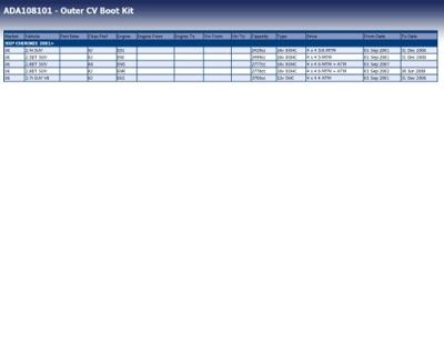 Aandrijfashoes ADA108101