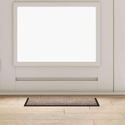 Deurmat Beige 40 x 60 cm Teddy Stof
