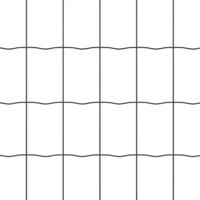 Euro Hek Grijs 1.5 x 10 m PVC-gecoat ijzer - thumbnail