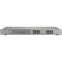 Level One 599013 Gigabit ethernetpoorten (16-poorts Gigabit PoE-Plus Switch, 240 watt) - thumbnail