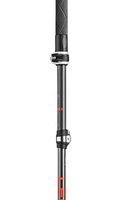 Leki Makalu FX Carbon AS Wandelstokken Light-Anthracite/Bright-Red/Black 110-130cm - thumbnail