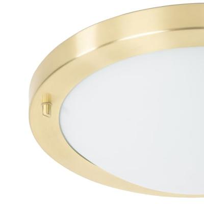 QAZQA Smart plafonnière goud 31 cm IP44 incl. Wifi A60 - Yuma