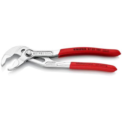 Knipex Cobra 87 03 180 Waterpomptang Sleutelbreedte (metrisch) 36 mm 180 mm Knipex Cobra 87 03 180 Waterpomptang Sleutelbreedte (metrisch) 36 mm 180 mm