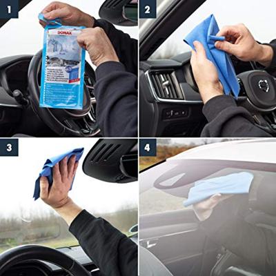 SONAX microvezeldoek "klarsicht" clear microfibre cloth