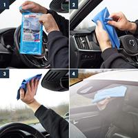 SONAX microvezeldoek "klarsicht" clear microfibre cloth - thumbnail