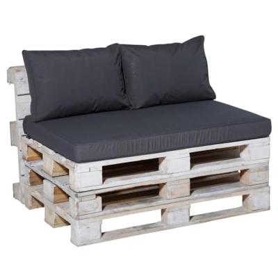 Madison palletkussenset panama grijs