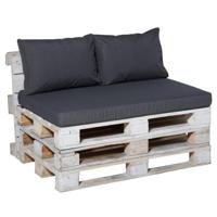 Madison palletkussenset panama grijs - thumbnail