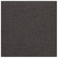 VidaXL Wandpanelen 12 st 1,08 m² 30x30 cm stof donkergrijs - thumbnail