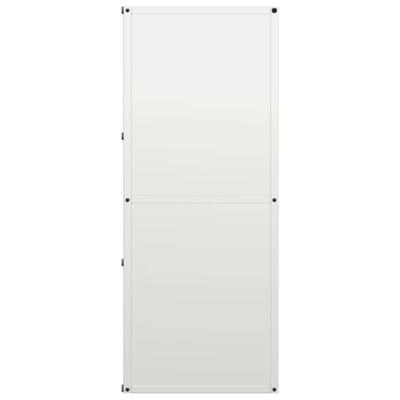 Brandhoutrek 40x30x75 cm koudgewalst staal wit Brandhoutrek 40x30x75 cm koudgewalst staal wit