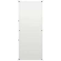 Brandhoutrek 40x30x75 cm koudgewalst staal wit - thumbnail