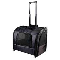 TRIXIE REISMAND TROLLEY ELEGANCE ZWART 45X31X41 CM - thumbnail