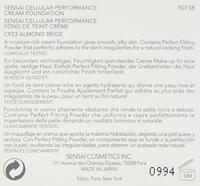 Sensai Cellular Performance Cream Foundation SPF15 Almond Beige 30ml - thumbnail
