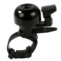Simson fietsbel mini 32mm, flex-band bevestiging zwart - thumbnail