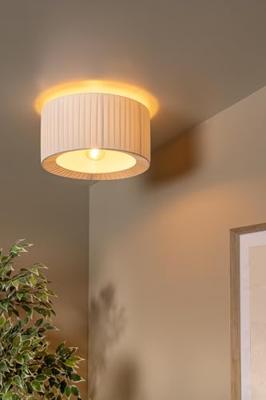 Lucide FOLD - Plafonnière - Ø 40 cm - 1xE27 - Wit