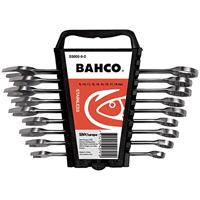 Bahco SS002-9-2 Steek-ringratelsleutelset 9-delig Sleutelbreedte (metrisch) 8 - 19 mm - thumbnail
