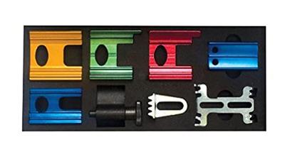 KS Tools 4002650 Universele set voor het instellen van het ontstekingstijdstip - benzinemotoren, 9-delig