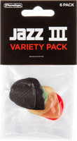 Dunlop PVP103 Jazz III Variety Plectrum 6-Pack - thumbnail