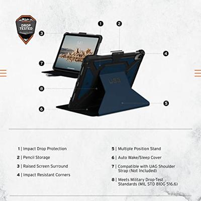 Urban Armor Gear Metropolis SE Back cover Blauw Tabletcover Urban Armor Gear Metropolis SE Back cover Blauw Tabletcover