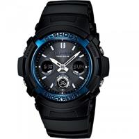 Casio AWG-M100A-1A horloge Elektronisch Polshorloge Zwart, Blauw - thumbnail