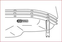 KS Tools 150.5005 FIXIT inschroefbare montagehulpset voor afdichtingen, 8-delig - thumbnail