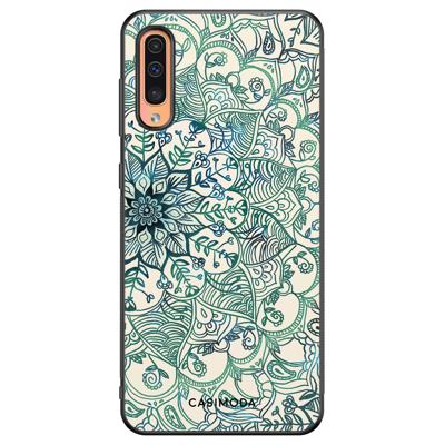 Samsung Galaxy A50/A30s hoesje - Mandala blauw