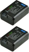 ChiliPower NP-FW50 accu voor Sony - 1100mAh - 2-Pack - thumbnail