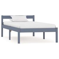 Bedframe massief grenenhout grijs 90x200 cm - thumbnail
