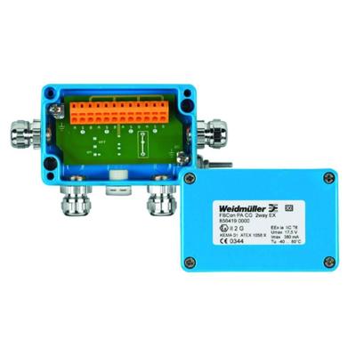 Weidmüller FBCON PA CG 2WAY EX 8564190000 Passieve sensor/actorbox Profibus-PA standaardverdeler Eex(ia) 1 stuk(s) Weidmüller FBCON PA CG 2WAY EX 8564190000 Passieve sensor/actorbox Profibus-PA standaardverdeler Eex(ia) 1 stuk(s)