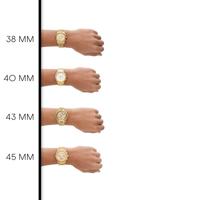 Michael Kors MK8507 Horloge Slim Runway staal zwart 43 mm - thumbnail