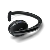 EPOS BLUETOOTH WIRELESS On Ear headset Bluetooth Mono Zwart Noise Cancelling Volumeregeling, Microfoon uitschakelbaar (mute) Computer - thumbnail
