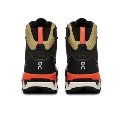 ON Cloudalpine Waterproof Hoge Wandelschoen Heren Safari | Black 42,5