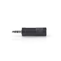 Nedis Stereo-Audioadapter | 3,5 mm Male | 6,35 mm Female | 1 stuks - CAGB22935BK CAGB22935BK - thumbnail