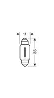 OSRAM slingerlamp soffi.24v 5w sb sv8.5-8 - thumbnail