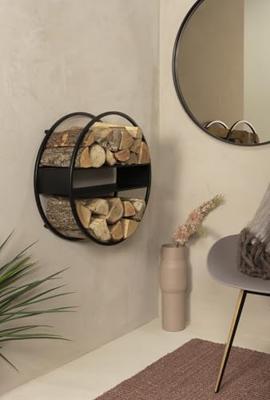 Houtrek Jake Zwart 100cm