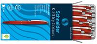 Schneider Schreibgeräte K 20 Icy Colours 132002 Balpen 0.5 mm Kleur inkt: Rood 1 stuk(s) - thumbnail