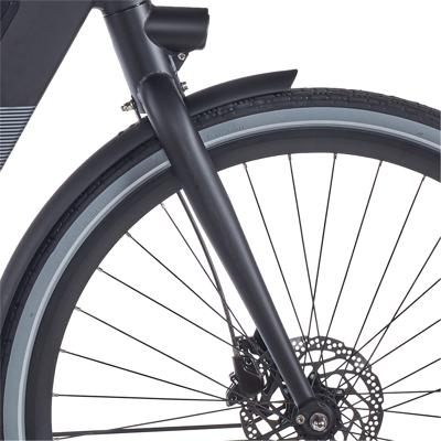 Cortina voorvork e-blau db jet black matt