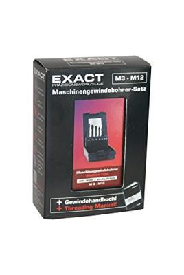 Exact 43654 Machinetapboor 7-delig Metrisch M3, M4, M5, M6, M8, M10, M12 Rechtssnijdend DIN 371 HSS-E Model C 1 set(s)