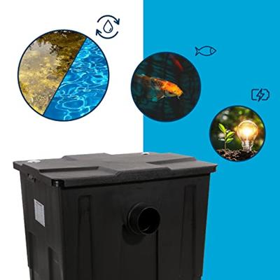 Aquaforte MBF-550 Meerkamerfilter voor Heldere Vijvers met UV-C Compatibiliteit - Eenvoudig Onderhoud