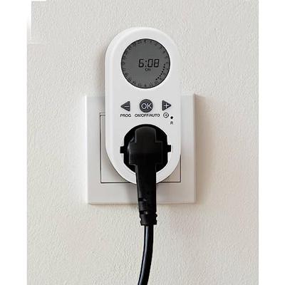 Renkforce EMT2500ET Stopcontact-schakelklok Digitaal Dagprogramma 1800 W
