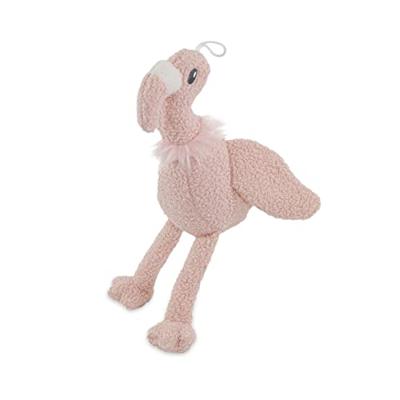Tufflove Flamingo Medium, stoer hondenspeelgoed, voor middelgrote tot grote honden, roze