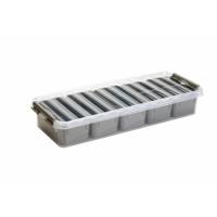 Sunware Q-line mixed box 2,5 liter met metaal baskets 4x 0,15 liter + 3x 0,35 liter transp/metaal - thumbnail