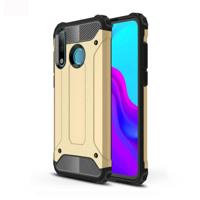 Magic Armor TPU + PC combinatie Case voor Huawei P30 Lite (goud) - thumbnail
