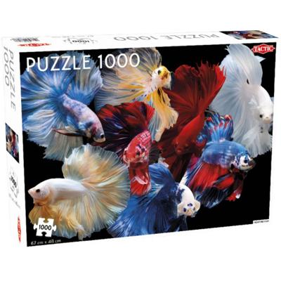 Tactic legpuzzel vechtvissen 67 x 48 cm 1000 stukjes