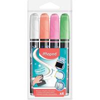 Maped krijtmarker, etui met 4 stuks in geassorteerde kleuren - thumbnail