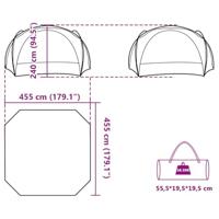 VidaXL Partytent waterdicht blauw - thumbnail